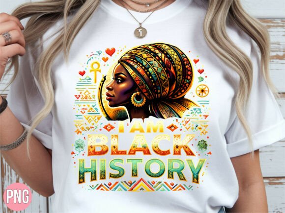 African American Woman History PNG Shirt