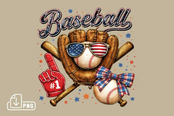 Elevate Your Projects with Baseball Season Game Day Vibes PNG
