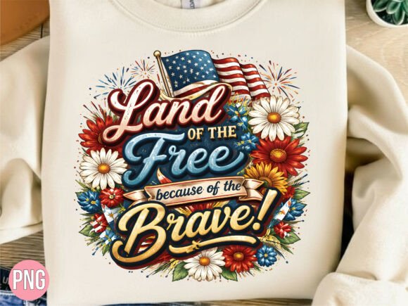 Elevating Creative Projects with the Land of Free Because Brave PNG
