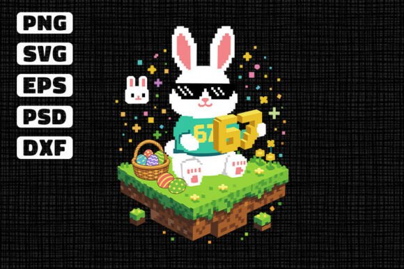 Leveling Up Holiday Design: The Strategic Rise of Pixel Easter Bunny 67 in Modern Creative Markets