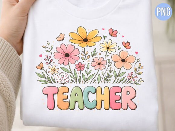 Pastel Wildflower Teacher Bouquet PNG: A Guide for Creators
