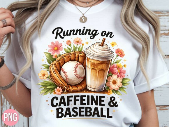 Running on Caffeine and Baseball PNG: Elevating Modern Digital Design