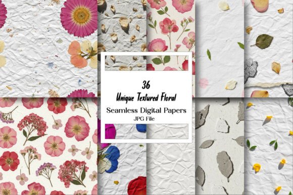 Unique Textured Floral Pattern: A Design Guide