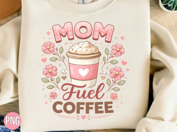 Unlocking Creative Potential with the Cute Mom Fuel Coffee Cup Design PNG