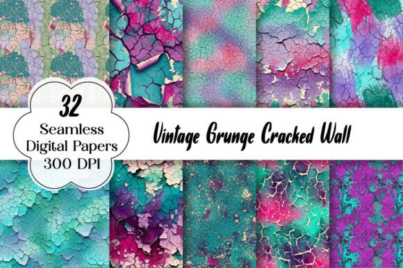 Vintage Grunge Cracked Wall Textures: A Guide to Timeless Design Elements