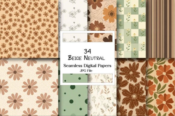 Why Beige Neutral Seamless Patterns Are the Secret Weapon for Modern Design